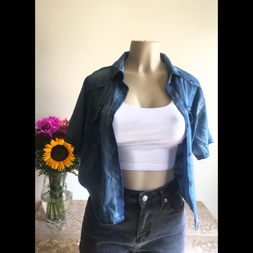 Denim top M